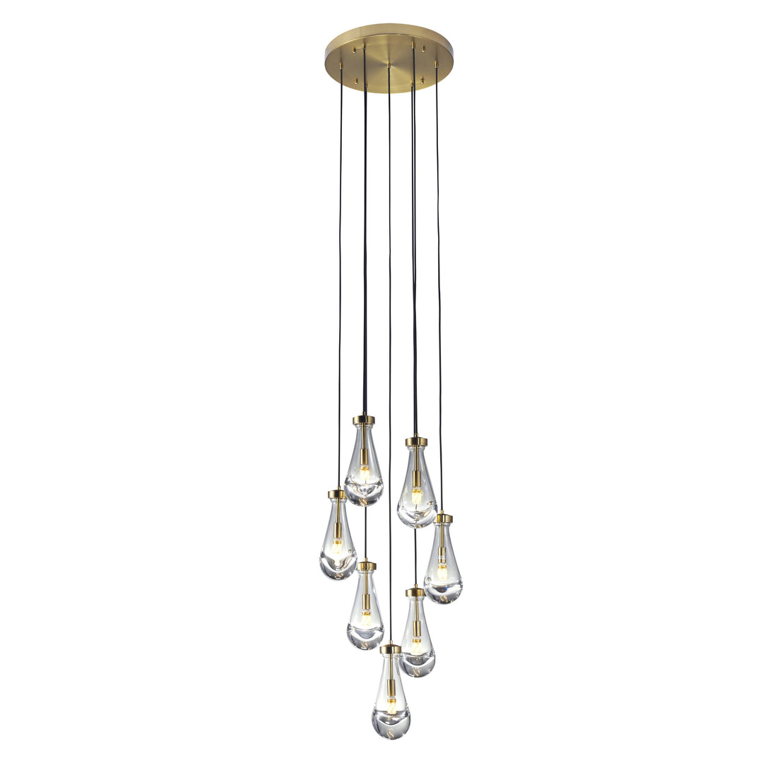 Strozzi Symphony 7 Light 18"D Chandelier