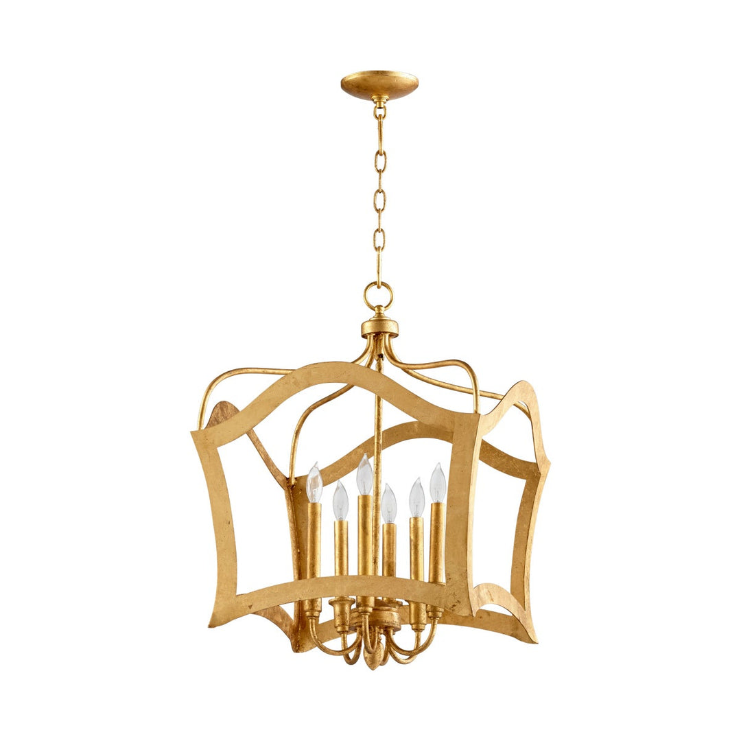 Milan Six Light Pendant-Medium