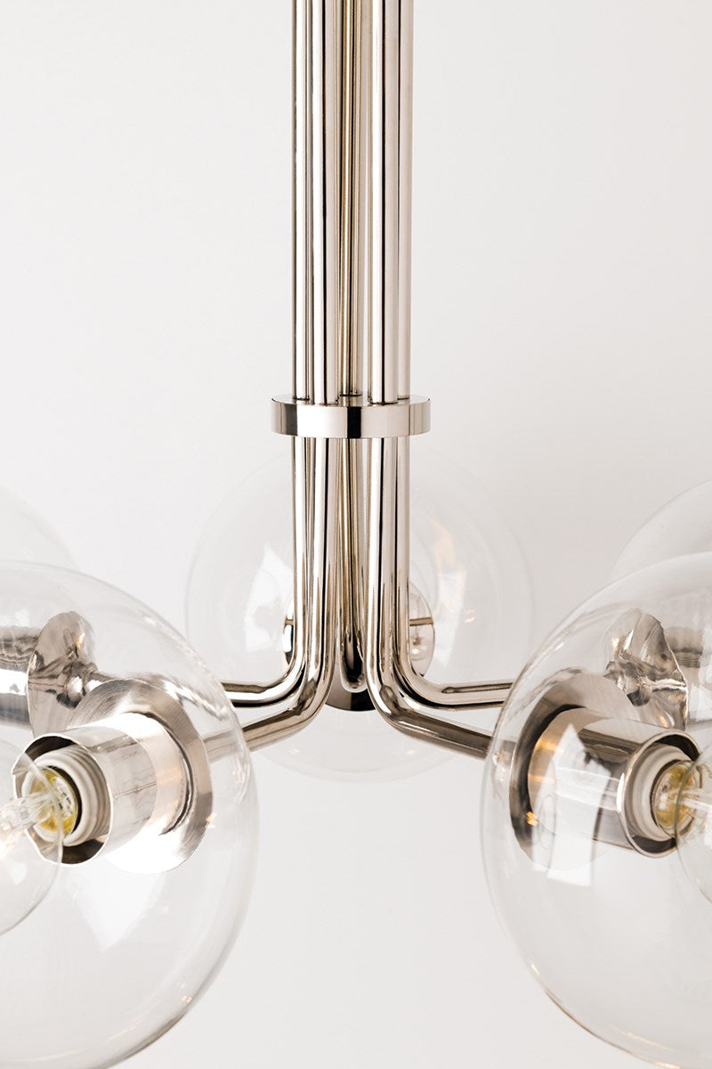 Margot Wall Sconce 19" - Polished Nickel