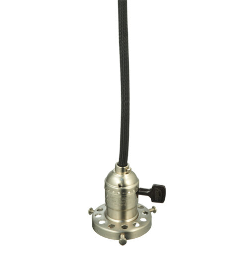 5"W Brushed Nickel 1 Lt Pendant Hardware