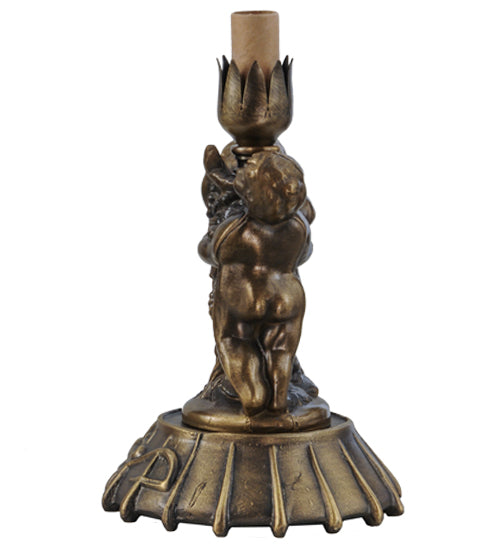 8"H Twin Cherub Table Base