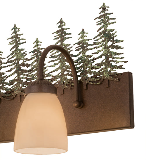 48"W Tall Pines 5 Lt Vanity Light