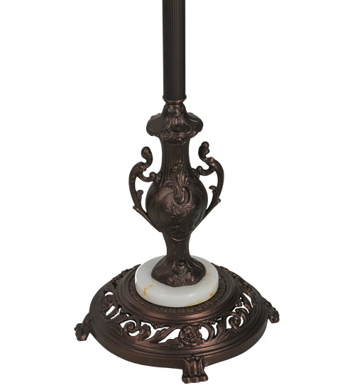 63" High Urn Handle Torchiere Floor Base