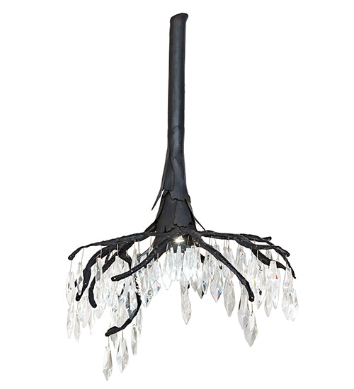 22"W Winter At Stillwater Chandelier