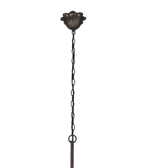 23" Wide Pinecone 3 Lt Chandelier