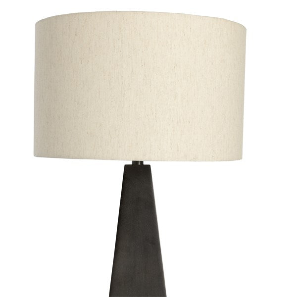 Leander Table Lamp-Pewter