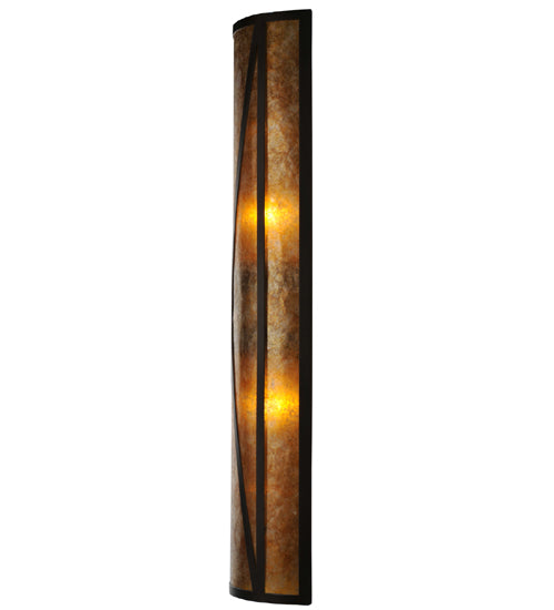 8" Wide Saltire Craftsman Wall Sconce