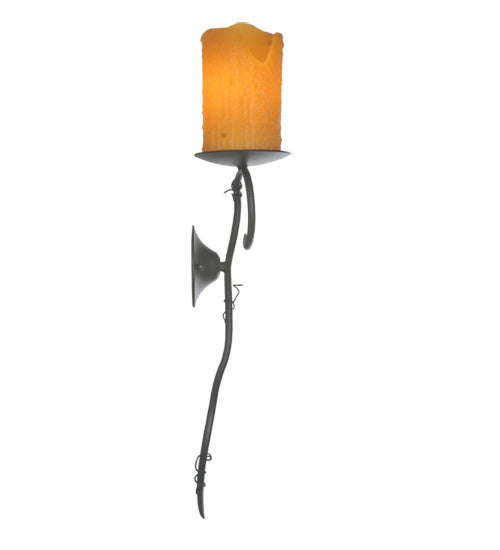 7"W Utana Bluffs Left Wall Sconce