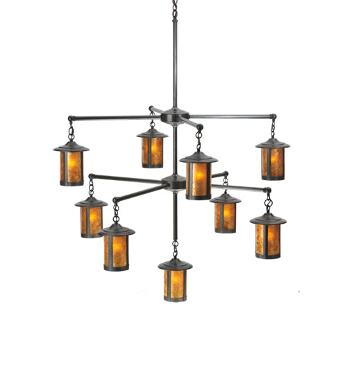 42" Wide Fulton Prime 9 Light Chandelier