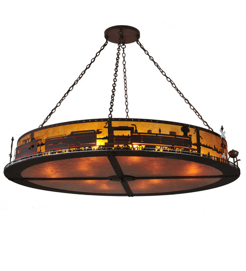 72"W Train Inverted Pendant