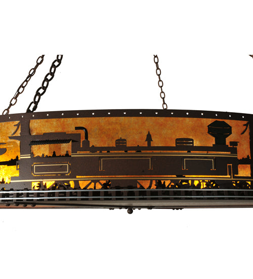 72"W Train Inverted Pendant