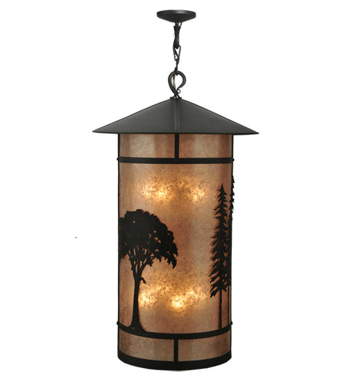 34"W Forest Lantern Pendant