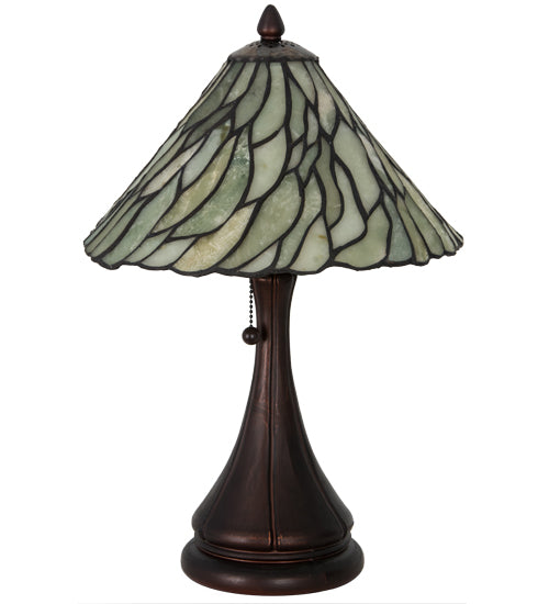 18"H Willow Jadestone Table Lamp