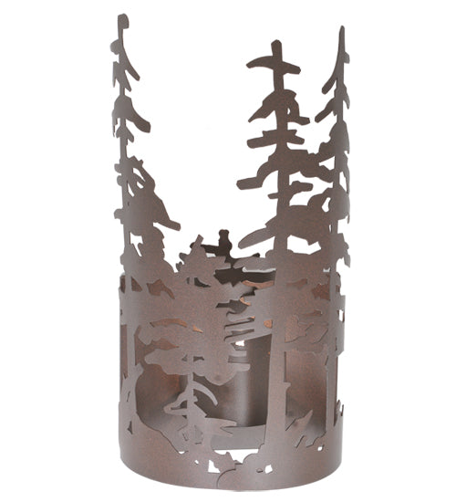 11" Wide Tall Pines Wall Sconce