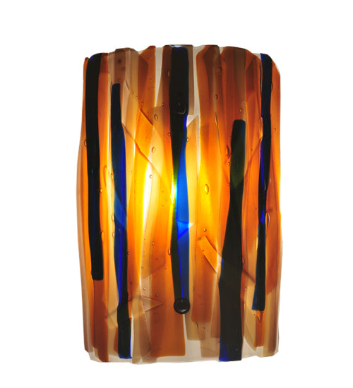 9"W Metro Fusion Oceano Wall Sconce