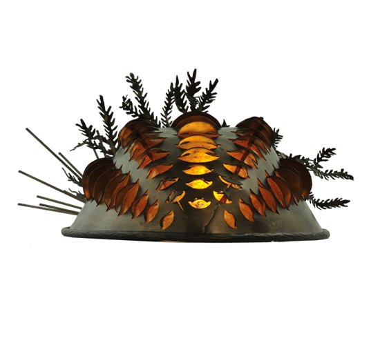 16"W Stoneycreek Pinecone Wall Sconce