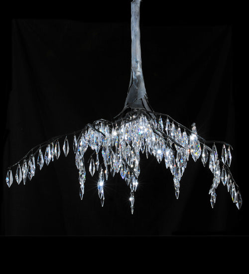 32"W Winter At Stillwater Chandelier