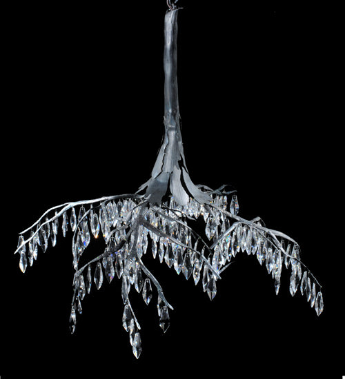 32"W Winter At Stillwater Chandelier