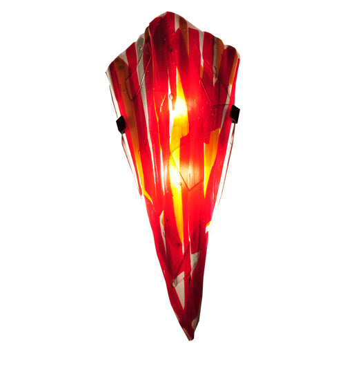 8"W Metro Fusion Lava Wall Sconce