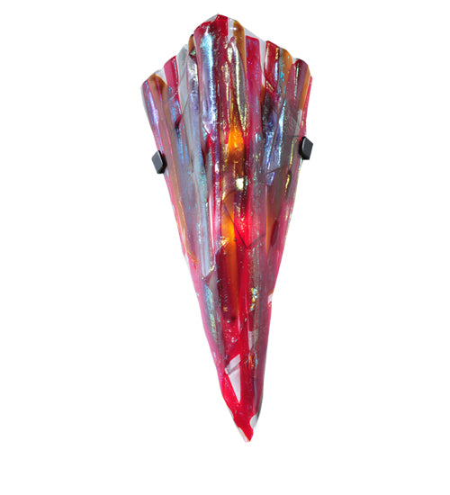 8"W Metro Fusion Lava Wall Sconce