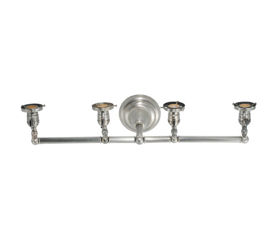 14"W Paddle Socket/Gas Key Sconce Hardware