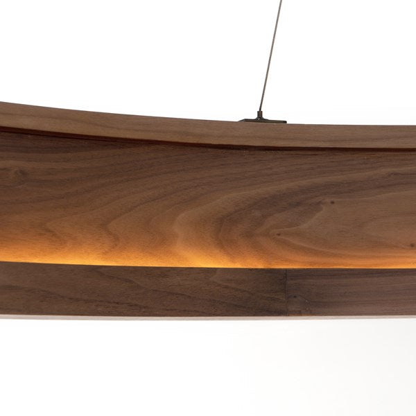 Baum Small Chandelier-Dark Walnut