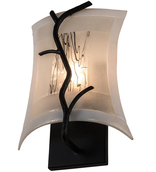 9"W Metro Fusion Twigs Wall Sconce