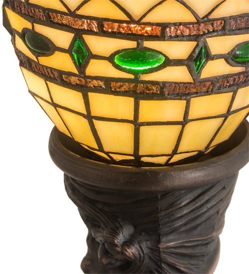 14"H Tiffany Roman Mini Lamp