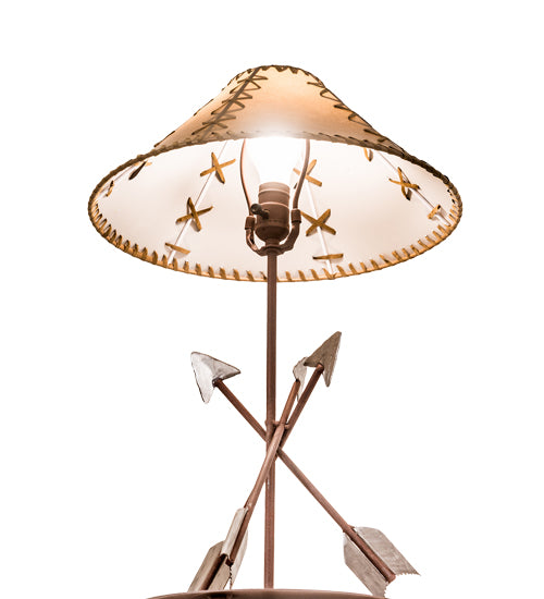 23" High Arrowhead Table Lamp