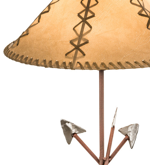 23" High Arrowhead Table Lamp