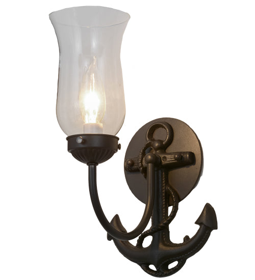 6"W Anchor Wall Sconce