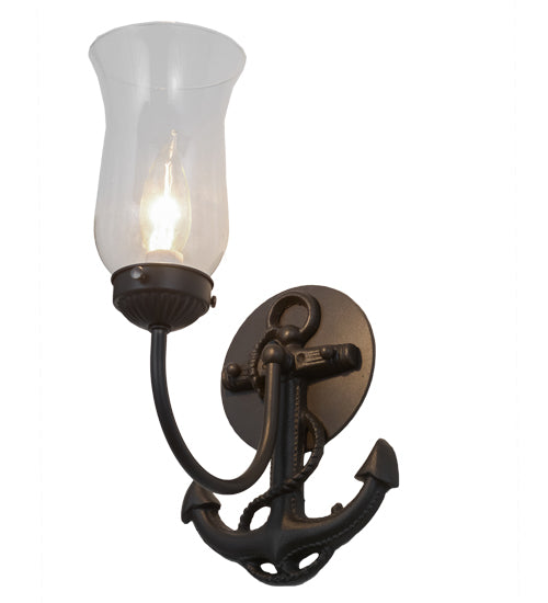 6"W Anchor Wall Sconce