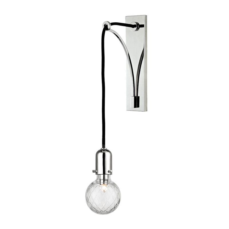 Marlow Wall Sconce - Polished Nickel