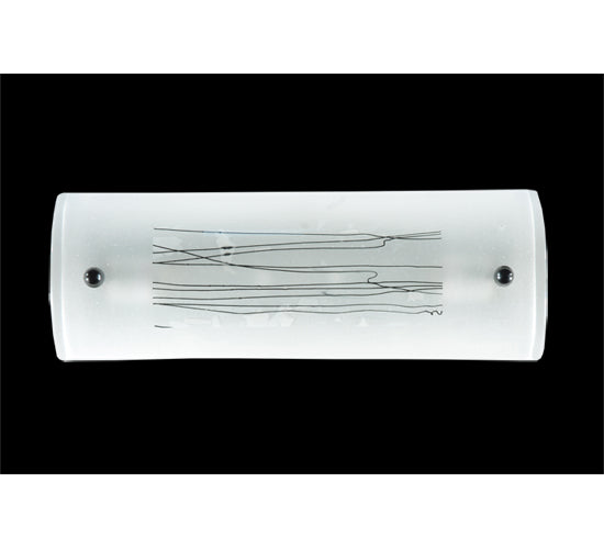 18"W Metro Fusion Twigs Glass Vanity Light