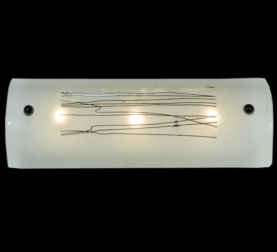 18"W Metro Fusion Twigs Glass Vanity Light