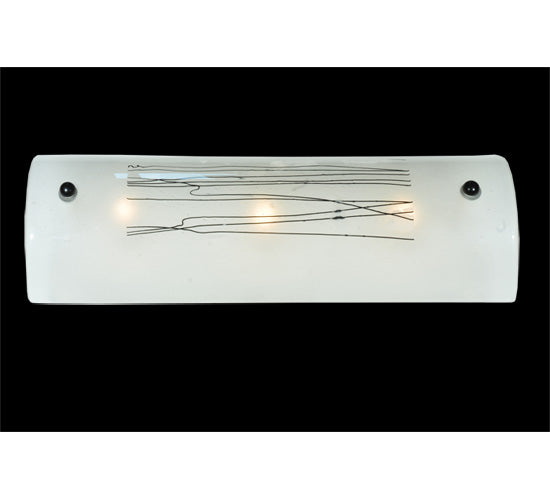 18"W Metro Fusion Twigs Glass Vanity Light