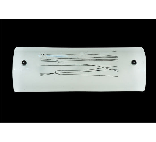 18"W Metro Fusion Twigs Glass Vanity Light