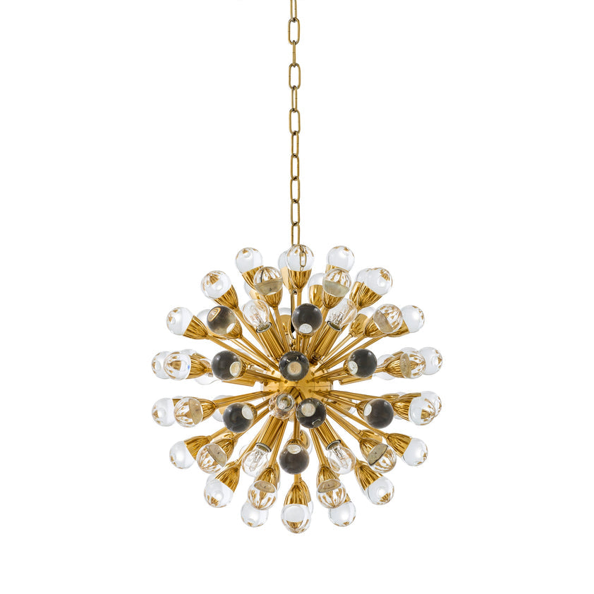 Chandelier Anto 19.6" Diameter Gold Finish