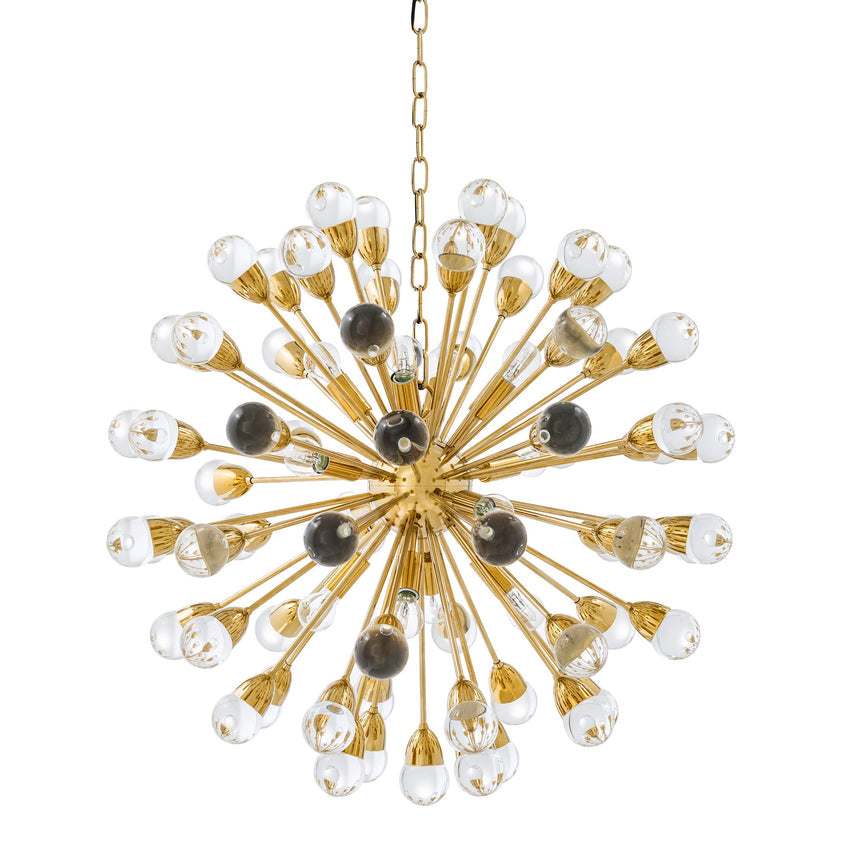 Chandelier Anto 29.5" Diameter Gold Finish