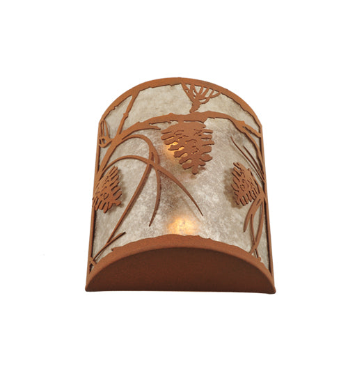 10"W Whispering Pines Wall Sconce