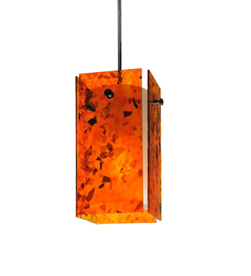 5"Sq Metro Magma Quadrato Mini Pendant