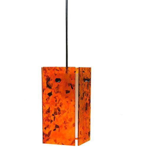 5"Sq Metro Magma Quadrato Mini Pendant