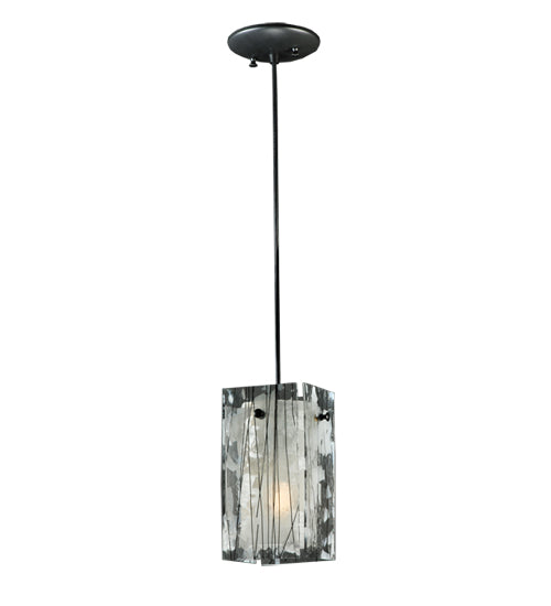 5"Sq Metro Branches Quadrato Mini Pendant