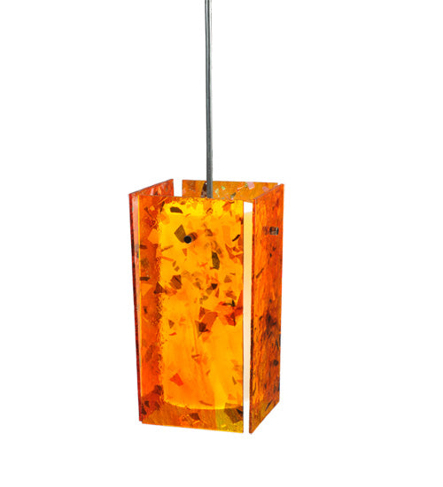 5"Sq Metro Magma Quadrato Mini Pendant