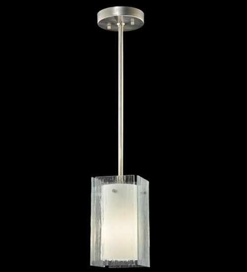 5"Sq Metro Mist Quadrato Mini Pendant