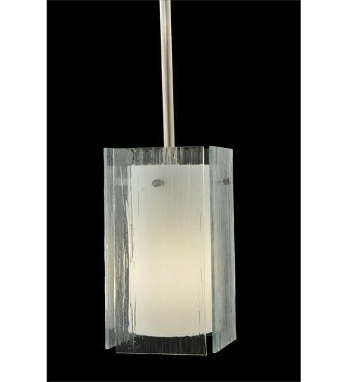 5"Sq Metro Mist Quadrato Mini Pendant