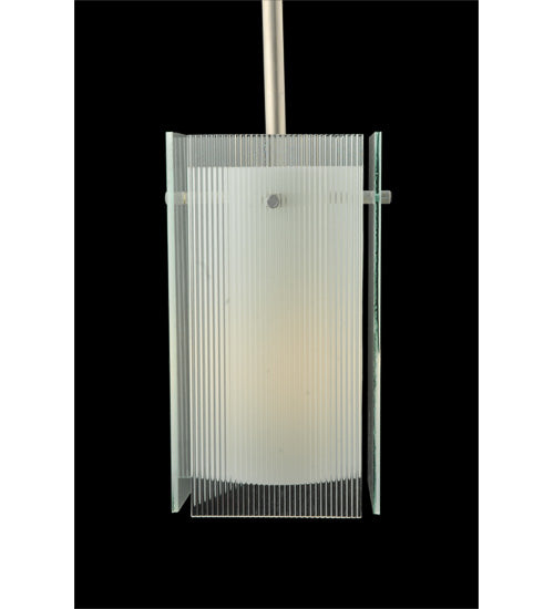 5"Sq Metro Reeded Quadrato Mini Pendant