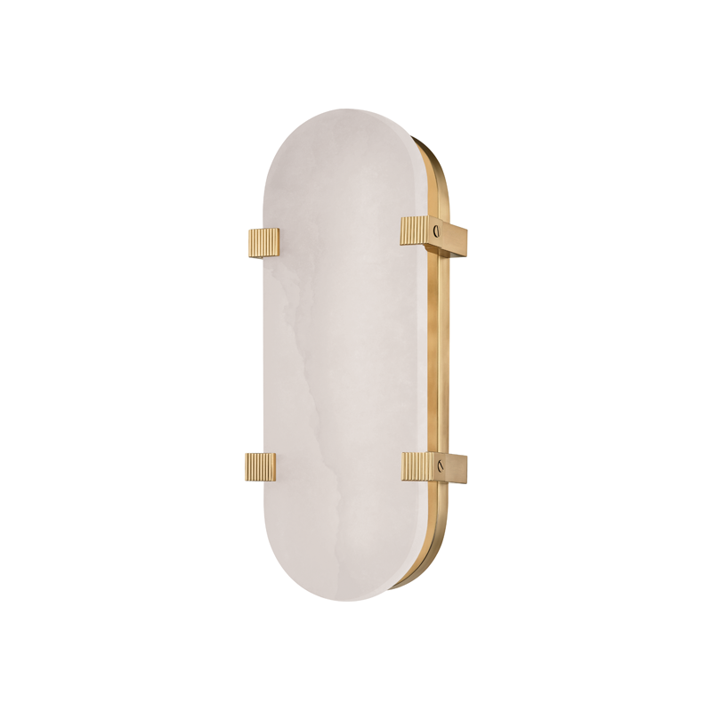 Skylar Wall Sconce 13" - Aged Brass