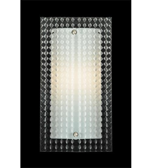 6"W Metro Window Pane Quadrato Wall Sconce