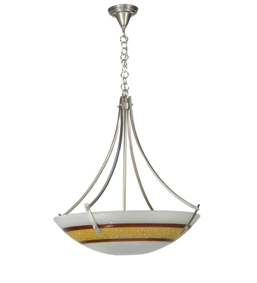 26"W Metro Fusion Saturno Inverted Pendant